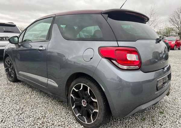 Citroen DS3 cena 12900 przebieg: 114000, rok produkcji 2010 z Zagórów małe 79